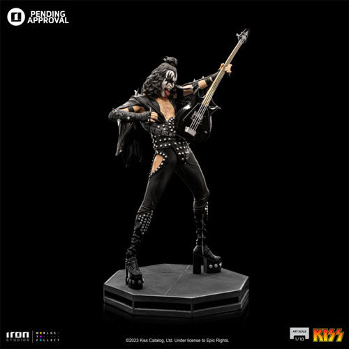 KISS Gene Simmons 1:10 Scale Statue