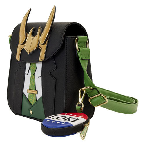 Loki For President Cosplay Crossbody Bag