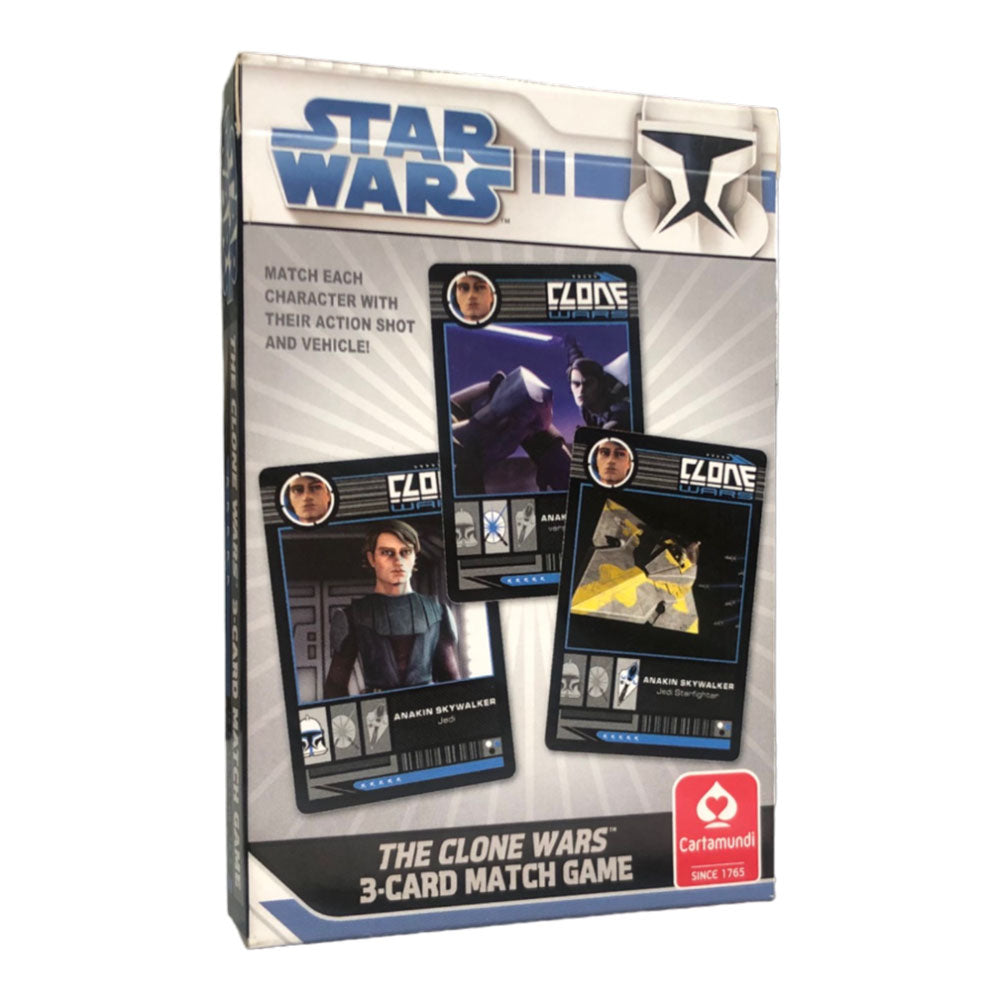 Star Wars: the Clone Wars 3 Card Match Tuckbox