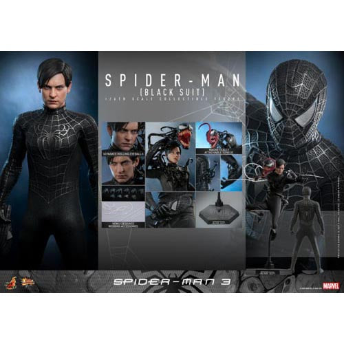 Spider-Man 3: Spider-Man Black Suit 1:6 Aciton Figure