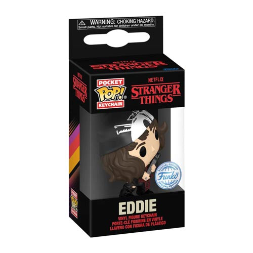 Stranger Things Eddie US Exclusive Pop! Keychain