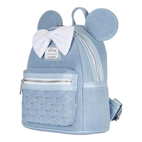 Disney Minnie Mouse Denim US Exclusive Mini Backpack