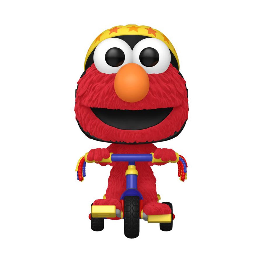 Sesame Street Elmo on Trike US Exclusive Flocked Pop! Ride