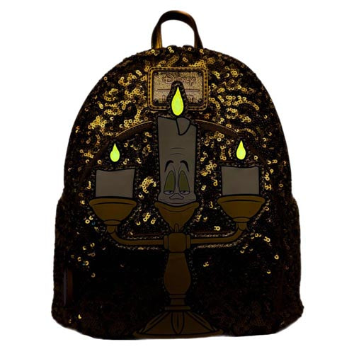 Beauty & the Beast 1991 Lumiere Sequin US Ex. Mini Backpack