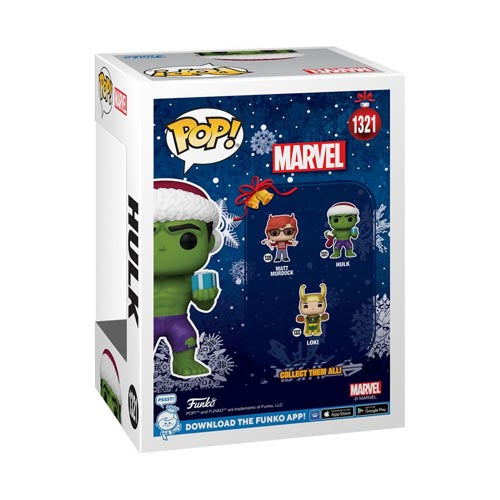 Marvel Comics Green Hulk Holiday US Exclusive Pop! Vinyl