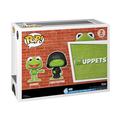 Muppets Kermit & Constantine US Exclusive Pop! Vinyl 2-Pack