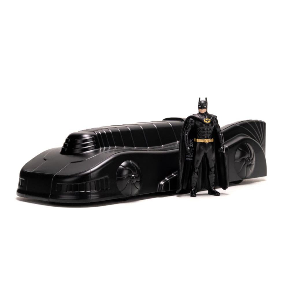 Batmobile & Armour w/ Batman 1:24 Diecast Vehicle Set