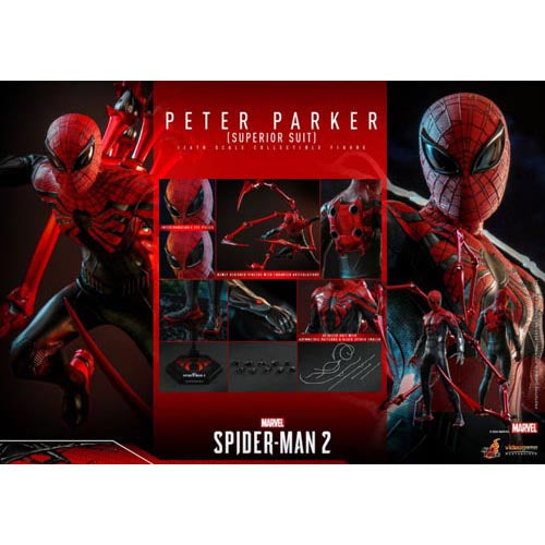 Spider-Man 2 VG 2023 Peter Parker Superior Suit 1:6 Figure