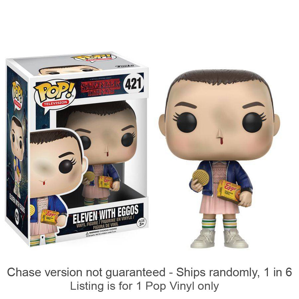Stranger Things Eleven with Eggos Pop! Chase Ships 1 in 6
