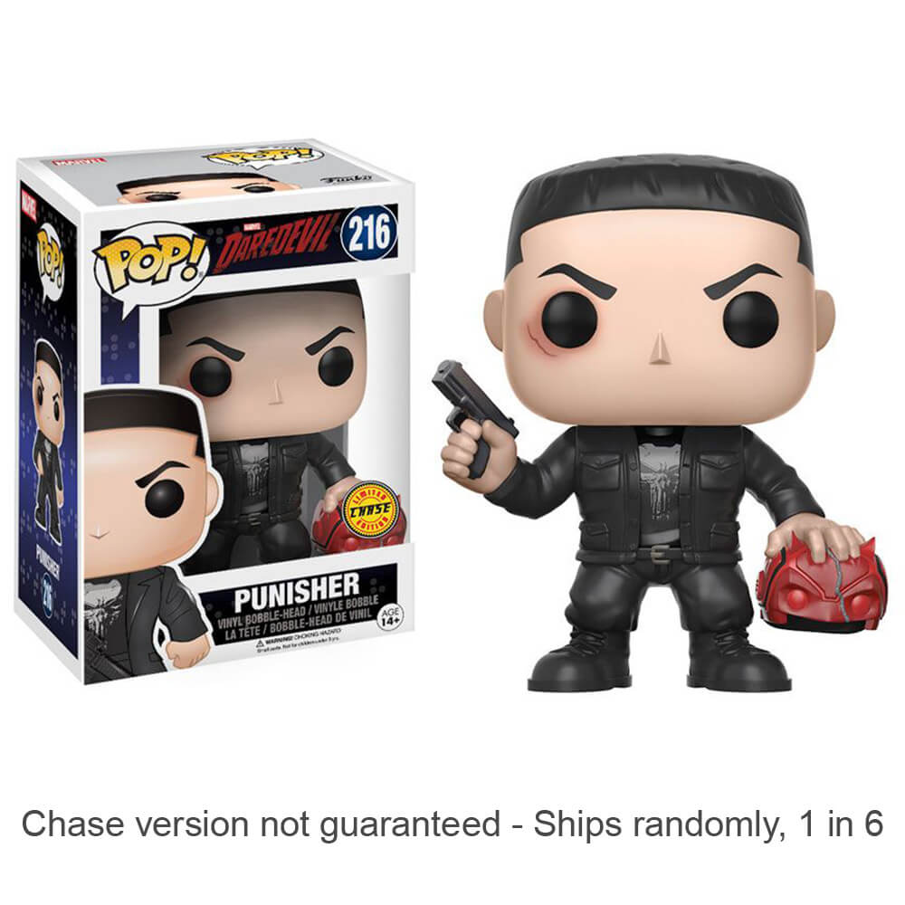 Daredevil Punisher Pop! Vinyl Chase Ships 1 in 6