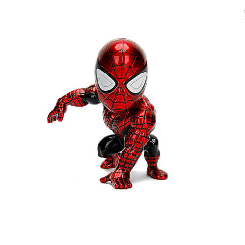 Spider-Man Red / Black 4" Metals