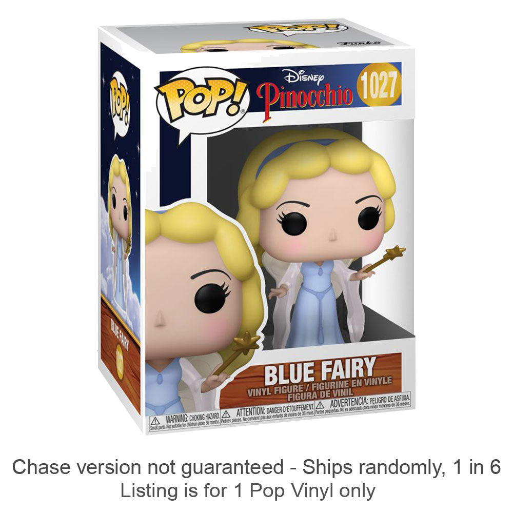Pinocchio Blue Fairy Pop! Vinyl Chase Ships 1 in 6