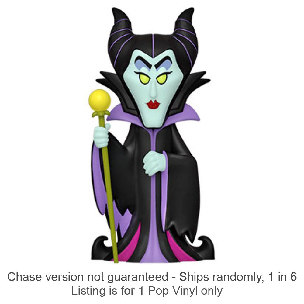 Sleeping Beauty Maleficent Vinyl Soda Chase Ships 1 in 6