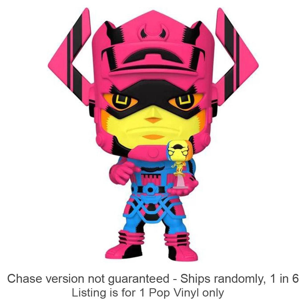 Galactus with Silver Surfer Pop! BL Vinyl Chase Ships 1 in 6