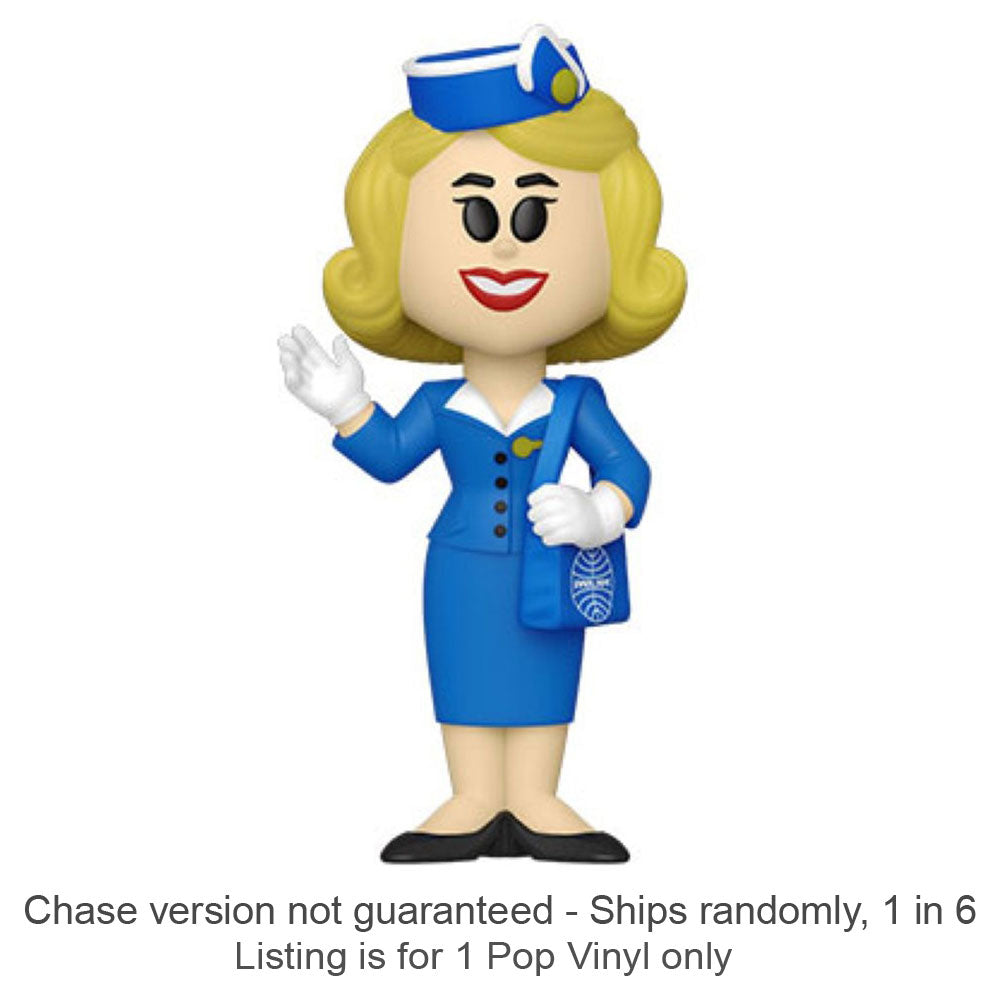 Pan Am Stewardess Vinyl Soda Chase Ships 1 in 6