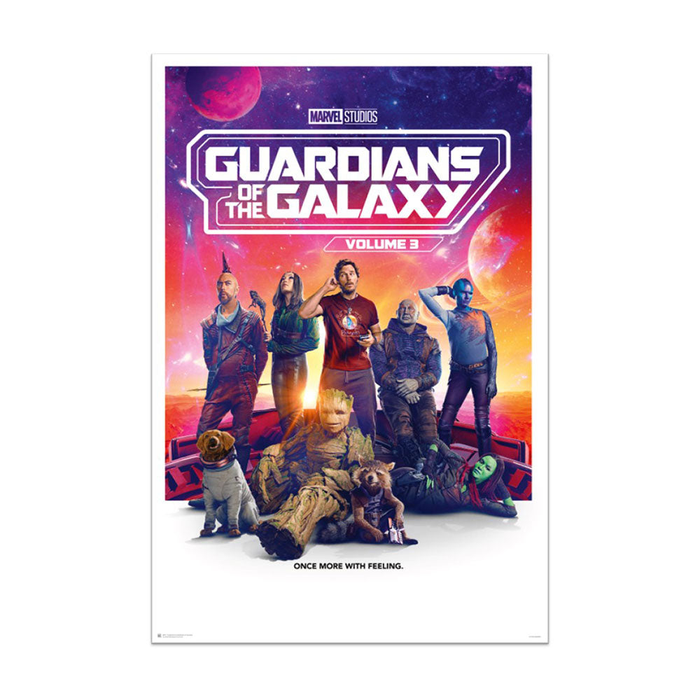 Guardians of the Galaxy Once More with Feelings Poster