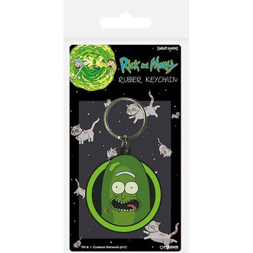 Rick and Morty Rubber Keyring