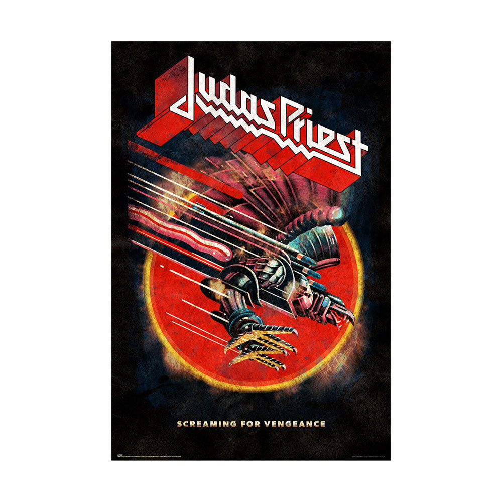 Judas Priest Screaming for Vengeance Poster (61x91.5cm)
