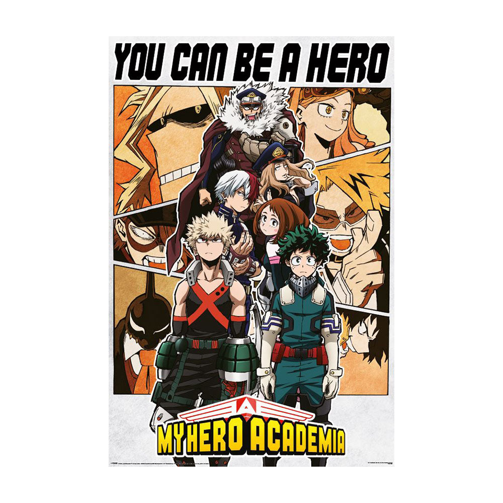 My Hero Academia You Can Be a Hero Poster (61x91.5cm)