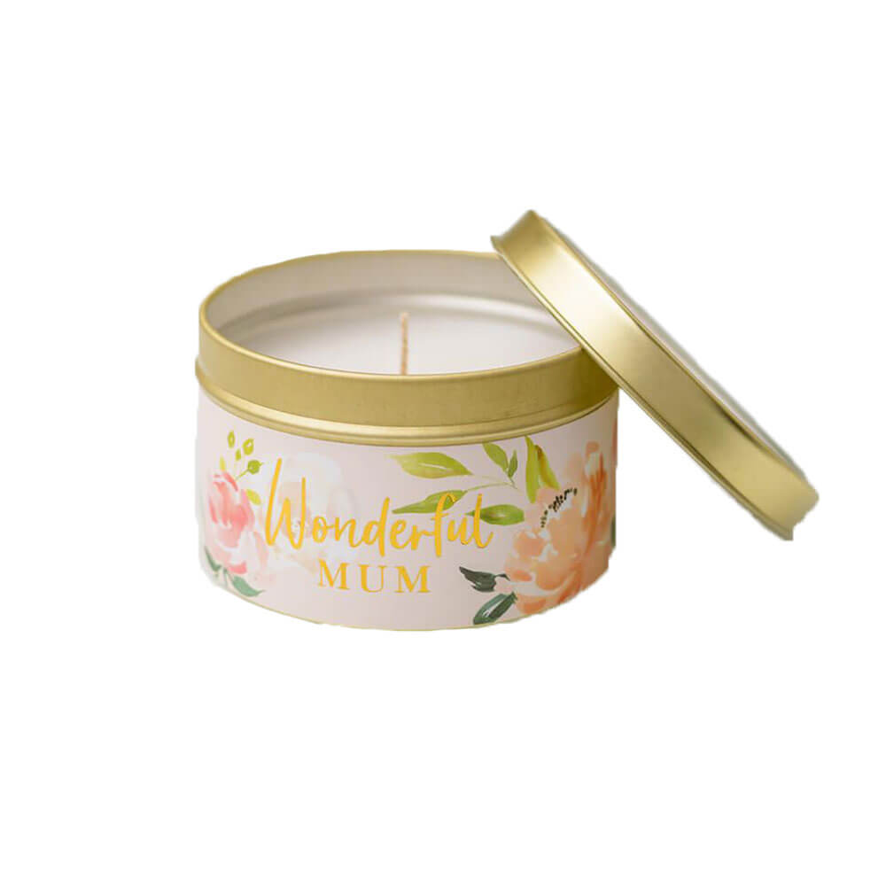 Mother's Day Gifts Tin Candle