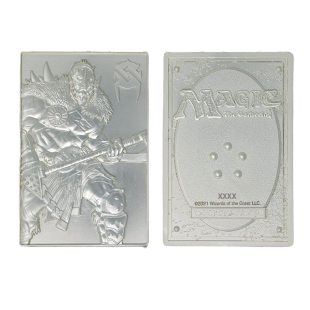 Magic the Gathering Silver Plated Card