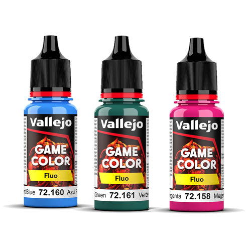 Vallejo Game Colour Figure Fluorescent Paint 18mL