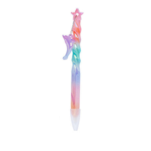 Spiral Ball Pen with Charm
