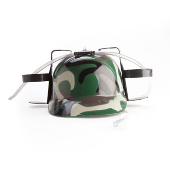 Camouflage Drinking Hat