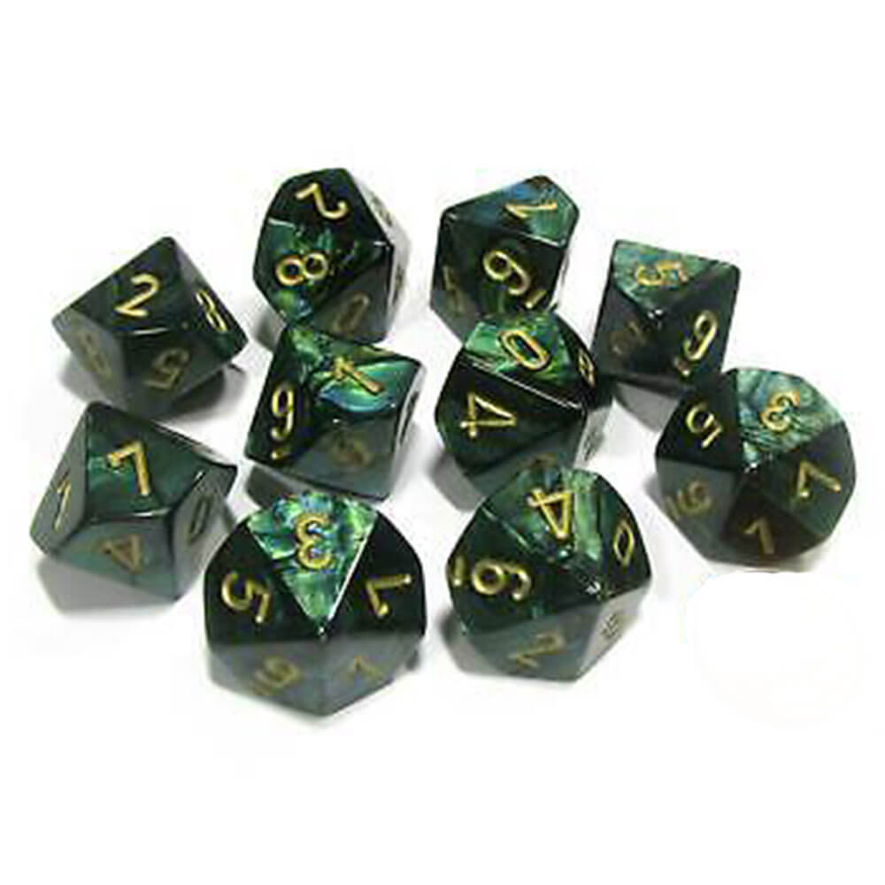 Chessex D10 Polyhedral 10-Die Set