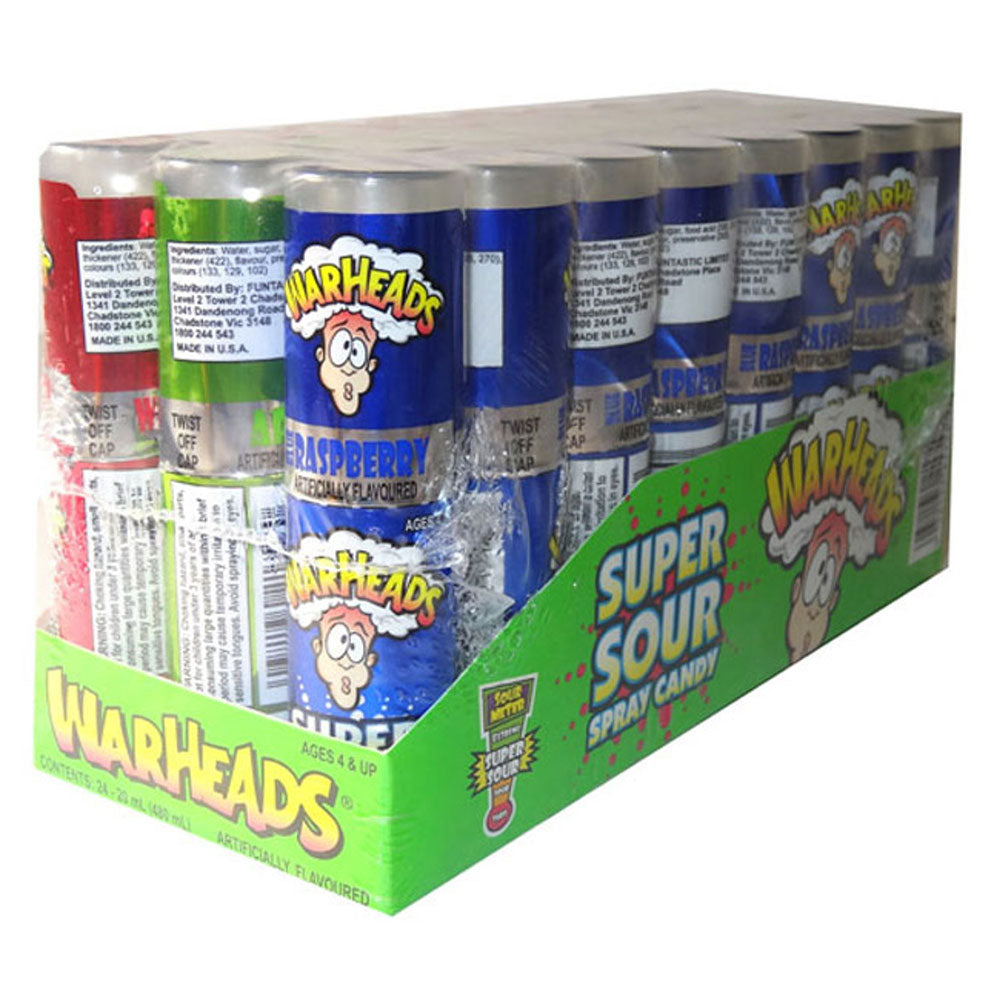 Warheads Super Sour Spray (24x20mL)