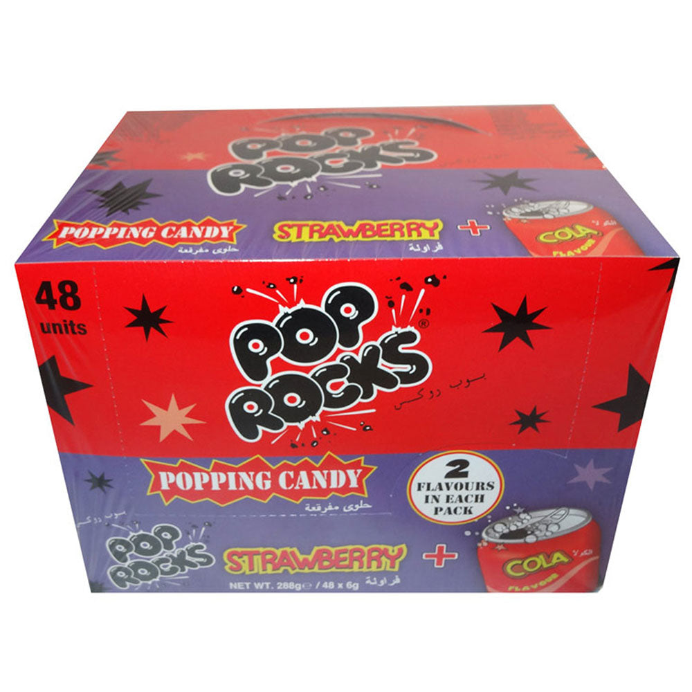 Pop Rocks Strawberry + Cola Twin Packs (48x6g)