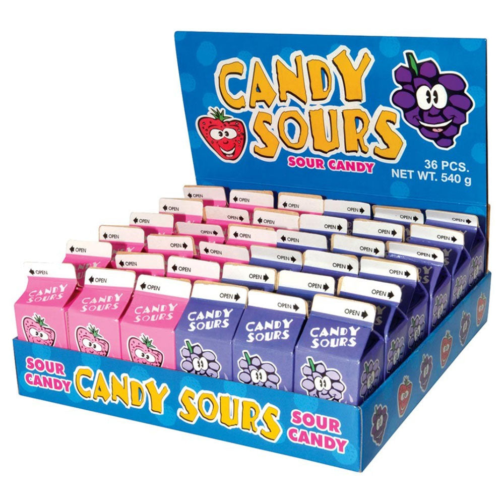 Candy Sours Candy (36pcs/Display)
