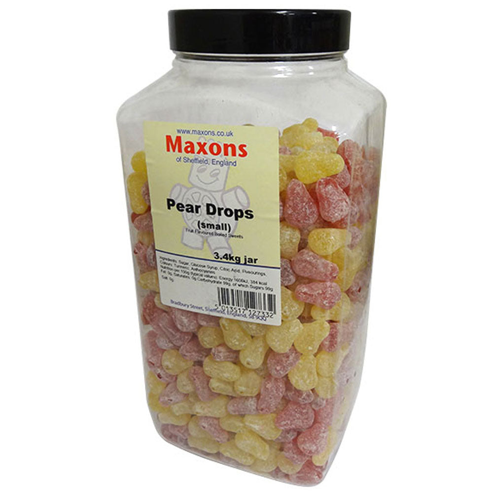 Maxons Small Pear Drops 3.4kg