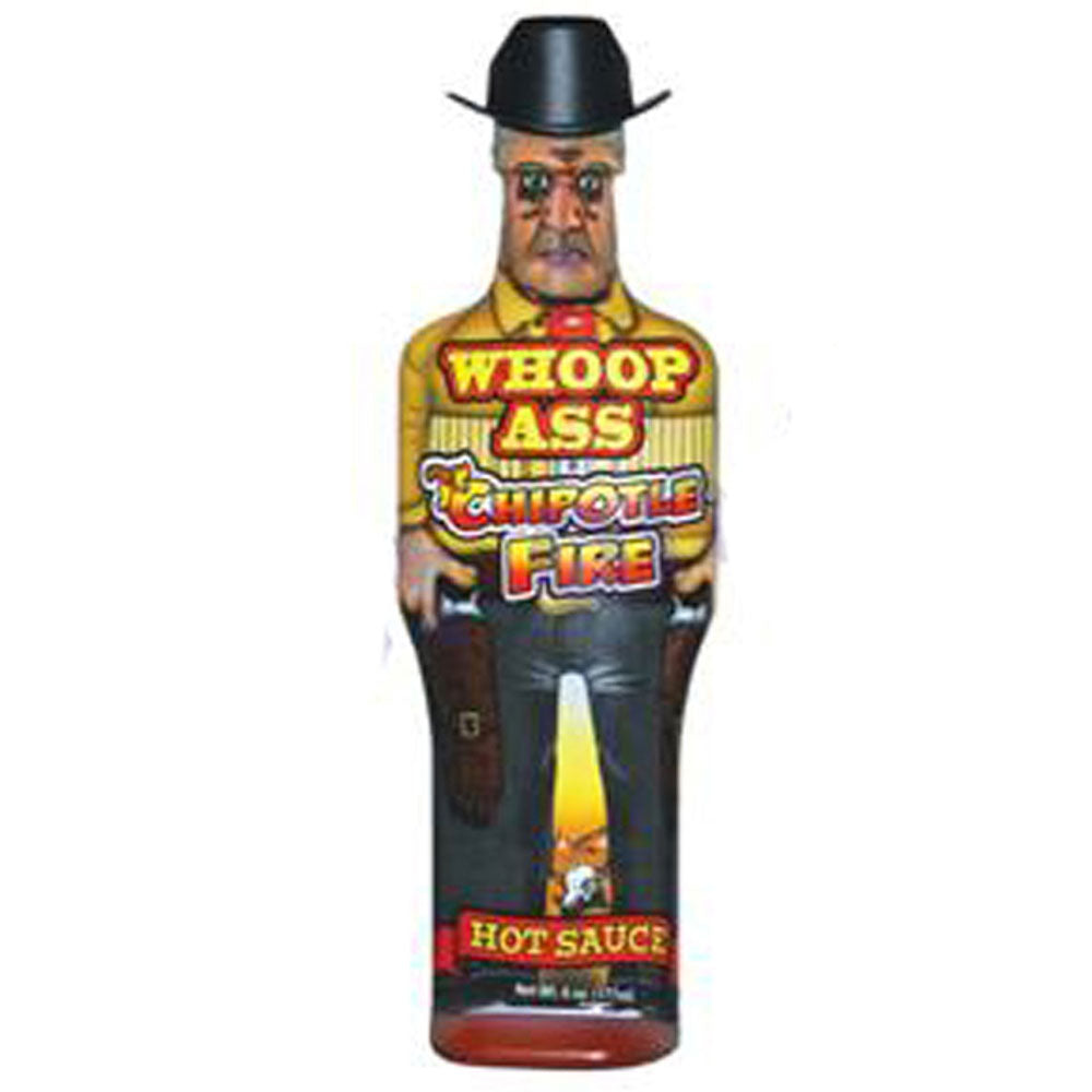 Whoop Ass Chipotle Fire Hot Sauce 177mL