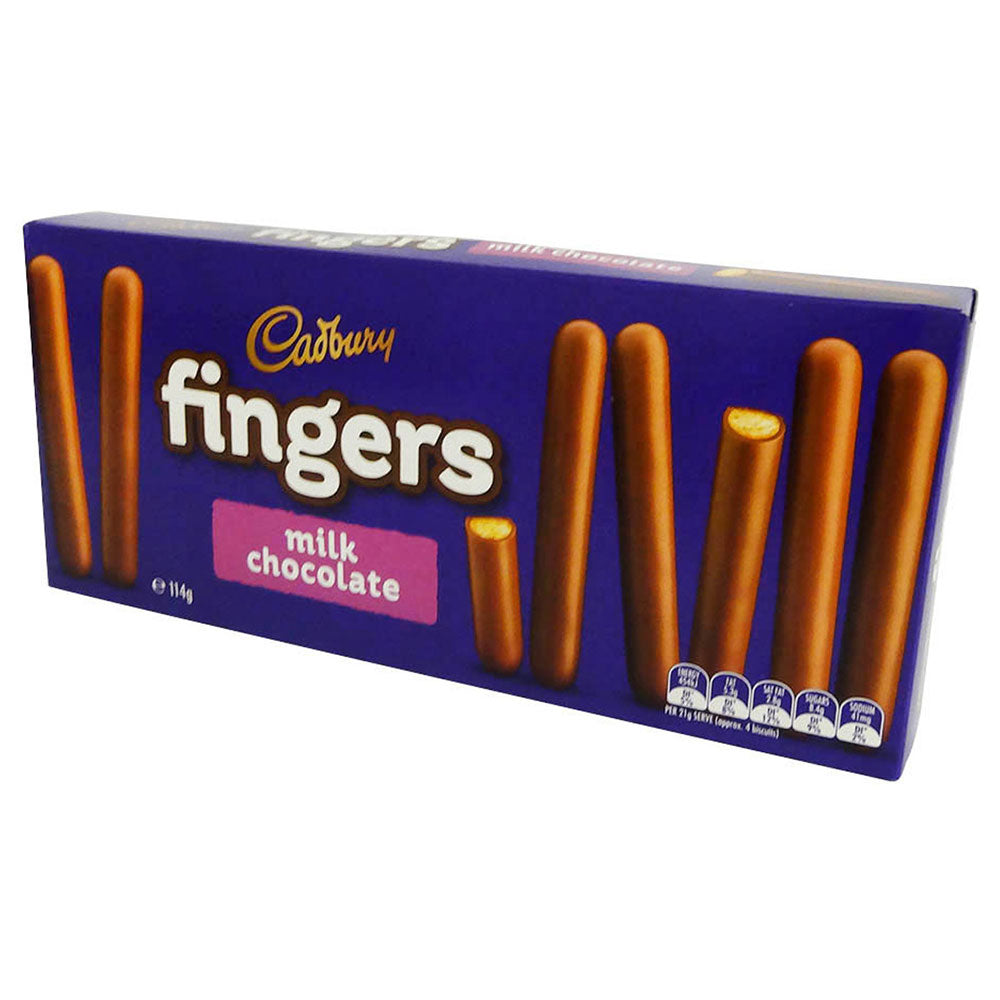 Cadbury Milk Chocolate Fingers (12pcs/Display)