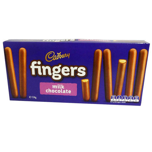 Cadbury Milk Chocolate Fingers (12pcs/Display)
