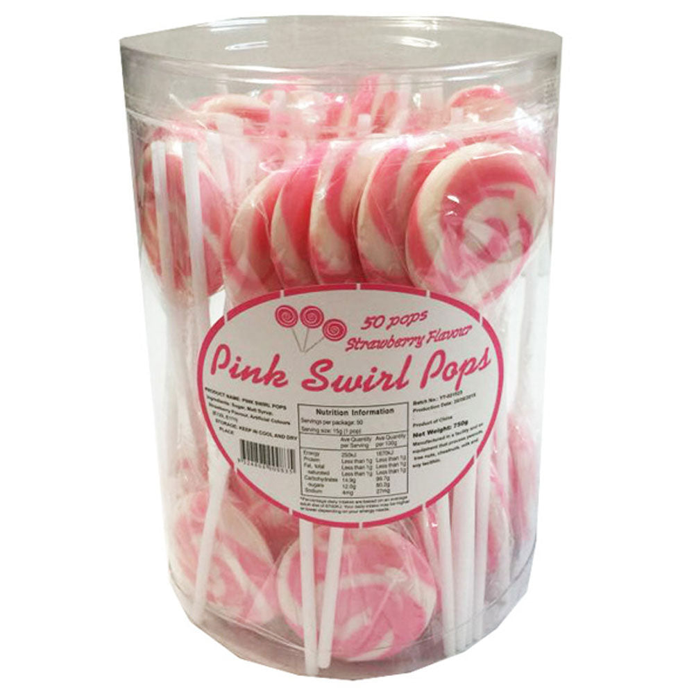 Swirl Pops Lollipops (50x15g)