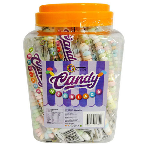 Candy Necklace Individually Wrapped (50pcs/Display)