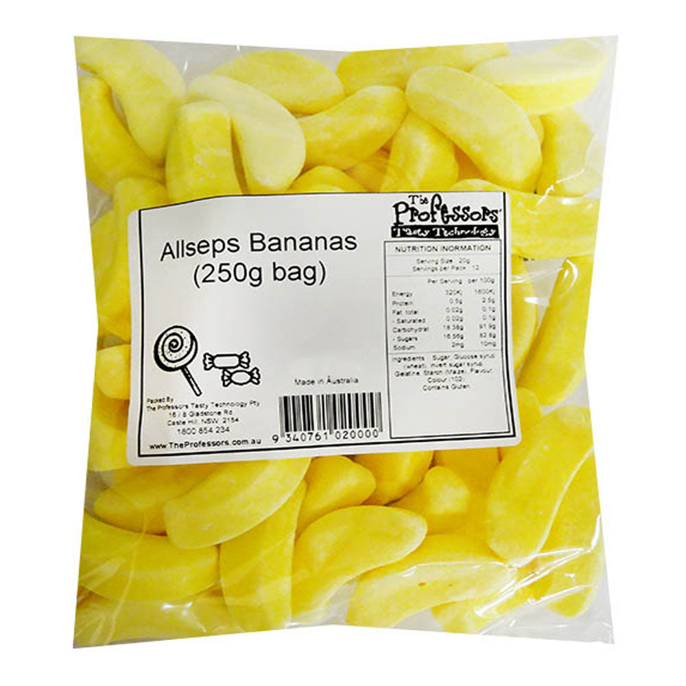 Allseps Bulk Bananas 250g (12 Bags)