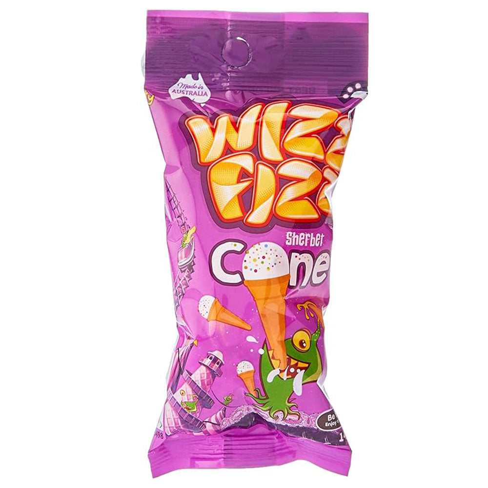 Wizz Fizz Sherbet Cones 24pcs