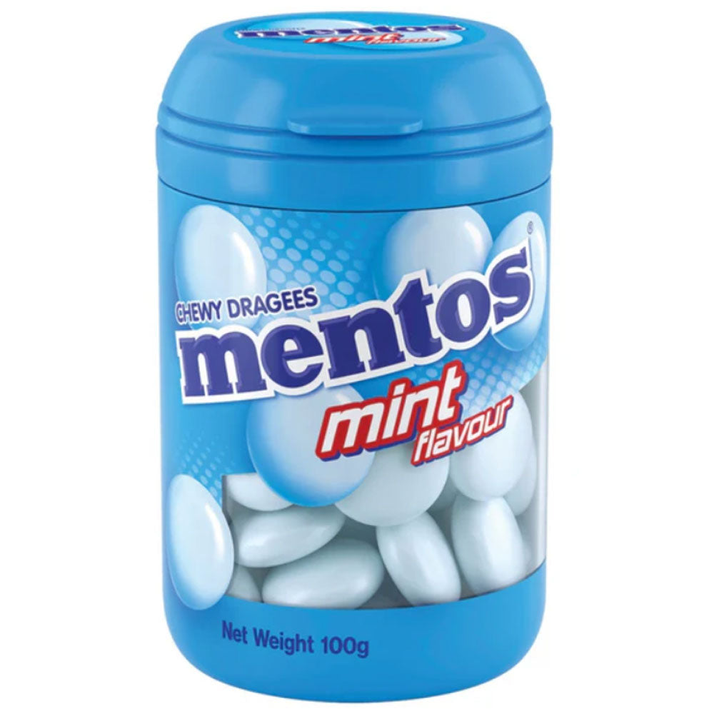 Mentos Peppermint Bottles (6x100g)