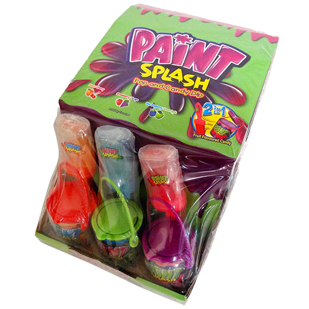 Paint Splash Pop and Candy Dip (12x39g)