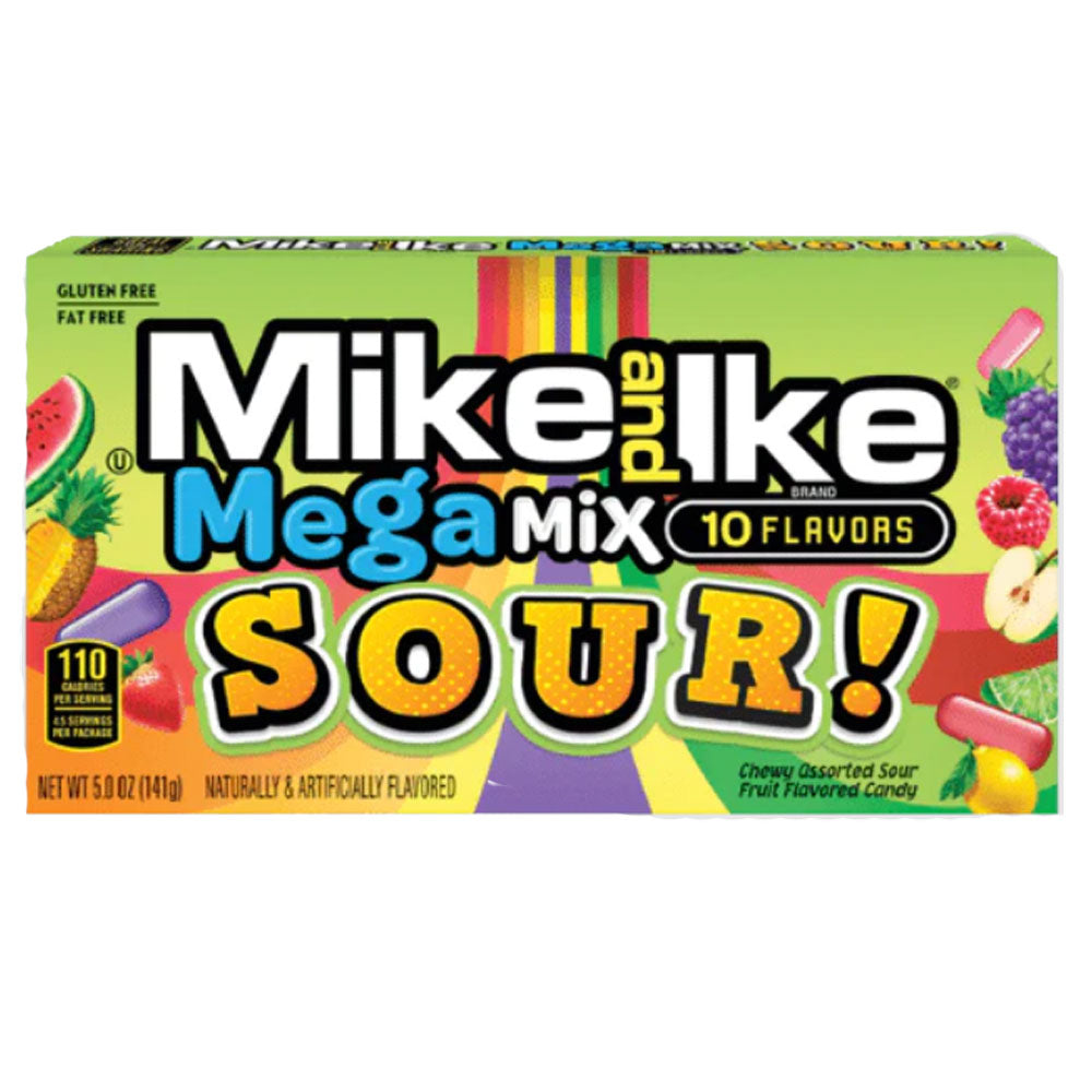 Mike and Ike Mega Mix Sour Candy (12x141g)