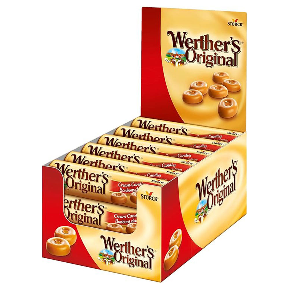 Werthers Original Classic Cream Candies Rolls (24x50g)