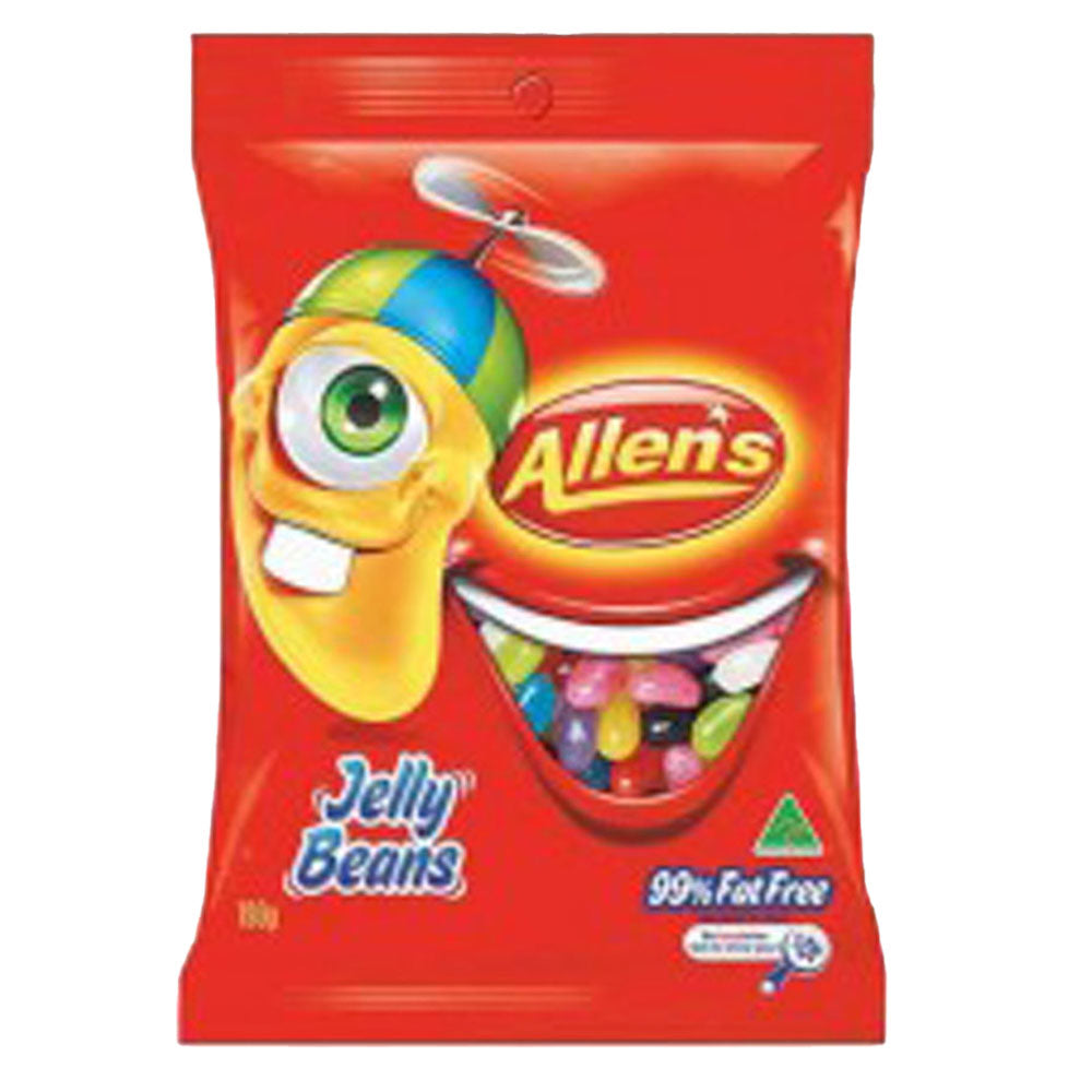 Allens Jelly Beans 190g (12 Packs)