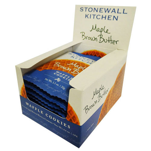 Stonewall Kitchen Maple Brown Butter Waffle Cookie (8x32g)