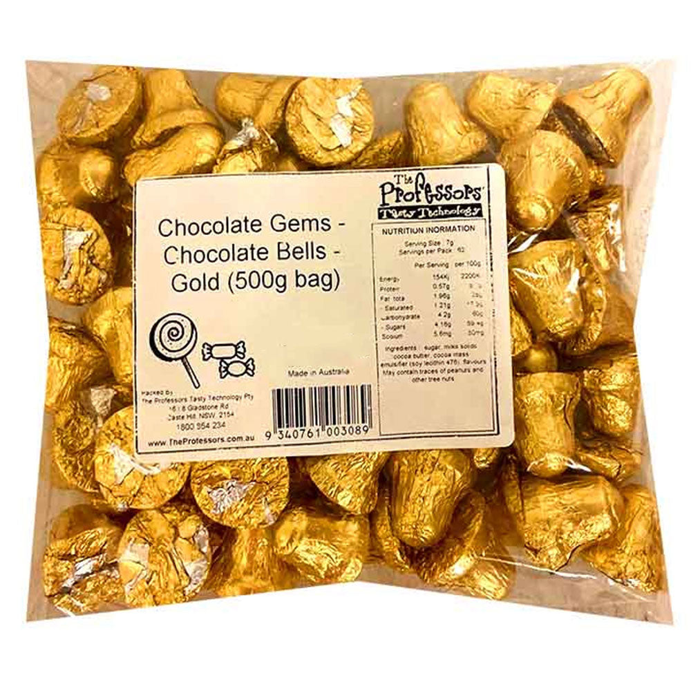 Chocolate Gems Chocolate Bells 500g