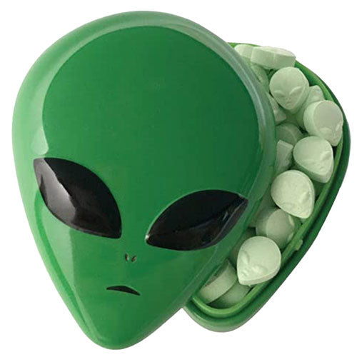 Alien Head Sours Candy