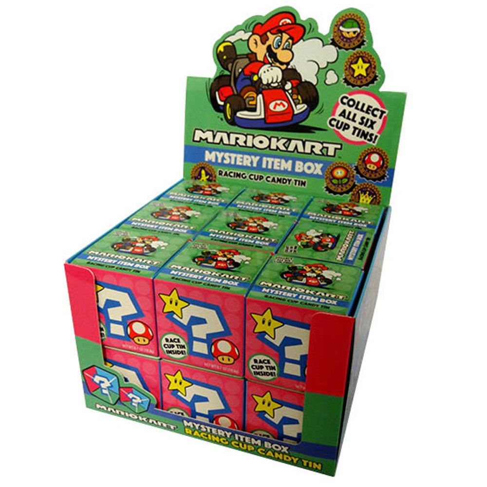 Mario Kart Tinned Candy Blind Box