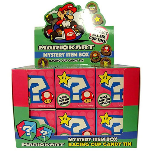 Mario Kart Tinned Candy Blind Box